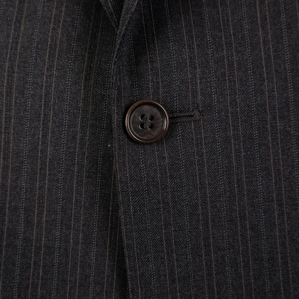 CANALI grey pinstripe blazer Made in Italy size US 42 (Italy 52)